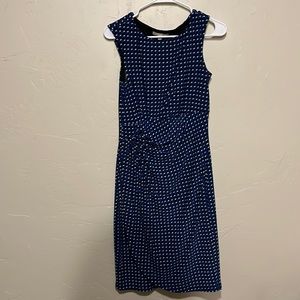 Signature Sadie’s Black, White, and Blue Dress